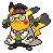 Pikachu Phd in Black & White