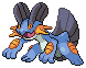 Swampert in Black & White