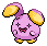 Whismur in Black & White
