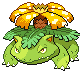 Shiny Venusaur in Black & White