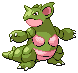 Shiny Nidoqueen in Black & White