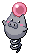 Spoink in Black & White