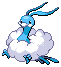 Altaria in Black & White