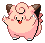Clefairy in Black & White