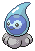 Castform Rainy in Black & White