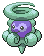 Castform Snowy in Black & White