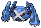 Metagross in Black & White