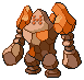 Shiny Regirock in Black & White