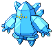 Shiny Regice in Black & White