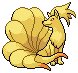 Ninetales in Black & White
