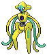 Shiny Deoxys in Black & White