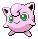 Shiny Jigglypuff in Black & White