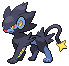 Luxray in Black & White