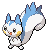 Pachirisu in Black & White