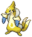 Shiny Floatzel in Black & White