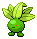Shiny Oddish in Black & White