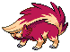Shiny Skuntank in Black & White
