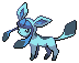 Glaceon in Black & White