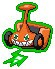 Rotom Mow in Black & White