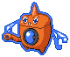 Rotom Wash in Black & White