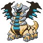 Shiny Giratina Altered in Black & White