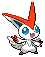 Shiny Victini in Black & White