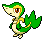 Snivy in Black & White