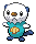 Oshawott in Black & White