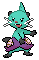 Shiny Dewott in Black & White