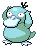Shiny Psyduck in Black & White