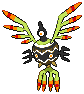 Shiny Sigilyph in Black & White