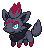 Zorua in Black & White