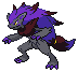 Shiny Zoroark in Black & White