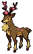 Sawsbuck in Black & White