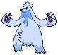 Shiny Beartic in Black & White