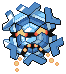 Shiny Cryogonal in Black & White