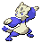 Shiny Mienfoo in Black & White