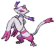 Shiny Mienshao in Black & White