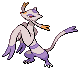 Mienshao in Black & White