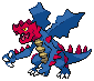 Druddigon in Black & White