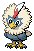 Rufflet in Black & White
