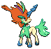 Shiny Keldeo Resolute in Black & White