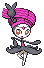 Shiny Meloetta Pirouette in Black & White