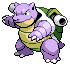 Shiny Blastoise in Black & White
