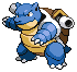 Blastoise in Black & White