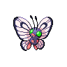 Shiny Butterfree sprite