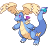 Shiny Dragonite Mega sprite