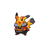 Shiny Pikachu Rock Star sprite