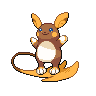 Shiny Raichu Alola sprite