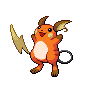 Shiny Raichu sprite